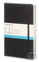 Moleskine - čierny zápisník (stredný, bodkovaný)