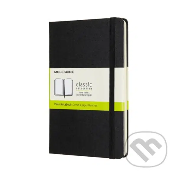 Moleskine - čierny zápisník (malý, čistý)