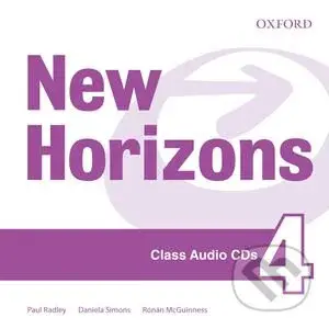 New Horizons 4: Class Audio CD - Paul Radley, Daniela Simons,Ronan McGuinness - audiokniha z kategorie Jazykové učebnice a slovníky