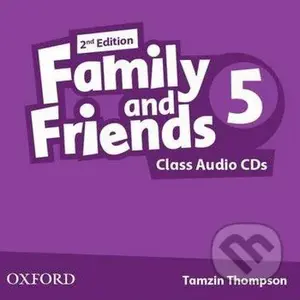 Family and Friends 5 - Class Audio CDs (Second edition) - audiokniha z kategorie Jazykové učebnice a slovníky