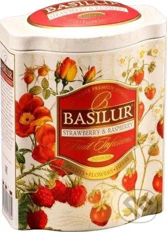 Strawbery & Raspberry (Sypaný čaj v luxusnom plechovom obale)