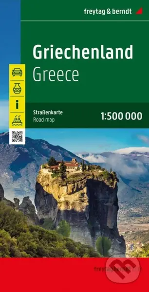 Greece (Grécko) 1: 500 000 (automapa)
