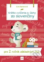 Krátke cvičenia a úlohy zo slovenčiny pre 2. ročník základných škôl - kniha z kategorie 1. stupeň