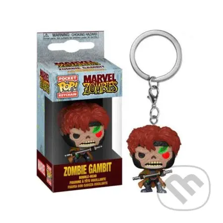 Funko POP Keychain: Marvel Zombies - Gambit (klíčenka)