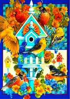 The Avian Sanctuary - puzzle z kategorie Umělecké