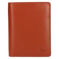 Menší pánská kožená peněženka Lagen Peridot - koňak
