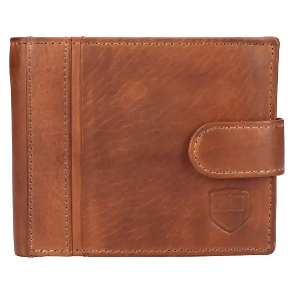 Pánská kožená peněženka Peterson Ivo - koňak