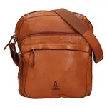 Pánská kožená taška na doklady Dakar Dan - koňak