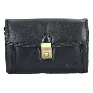 Pánske kožené etue Katana Brendn - čierna