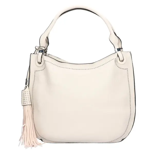 Dámska kabelka Maria C. Tamias - krémová