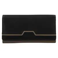 Dámska kožená peňaženka Lagen Perry - šedo-čierna