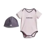 adidas Essentials Big Logo Bodysuit and Beanie Gift Set Kids 104
