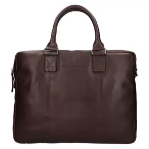 Pánská kožená taška na notebook The Chesterfield Brand Lorenc - hnědá