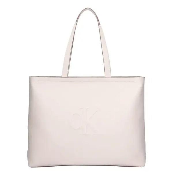 Dámská kabelka Calvin Klein Jeans Halla - krémová