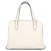 Elegantní dámská kožená kabelka Katana Tióna - krémová