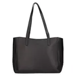 Elegantní dámská kožená kabelka Katana Petti - černá