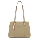 Dámská elegantní kabelka Hexagona Anais - zeleno-bronzová