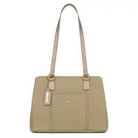 Dámská elegantní kabelka Hexagona Anais - zeleno-bronzová