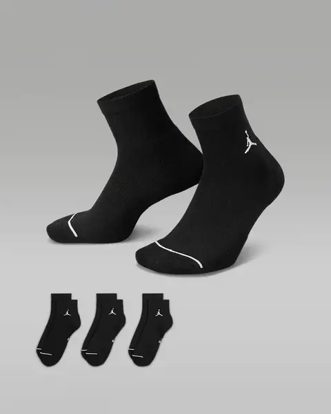 Jordan Everyday Ankle Socks (3 Pairs) S