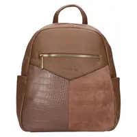 Módny dámsky batoh David Jones Terkes - hnedá