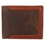 Pánska kožená peňaženka Lagen Tdeu - hnedá