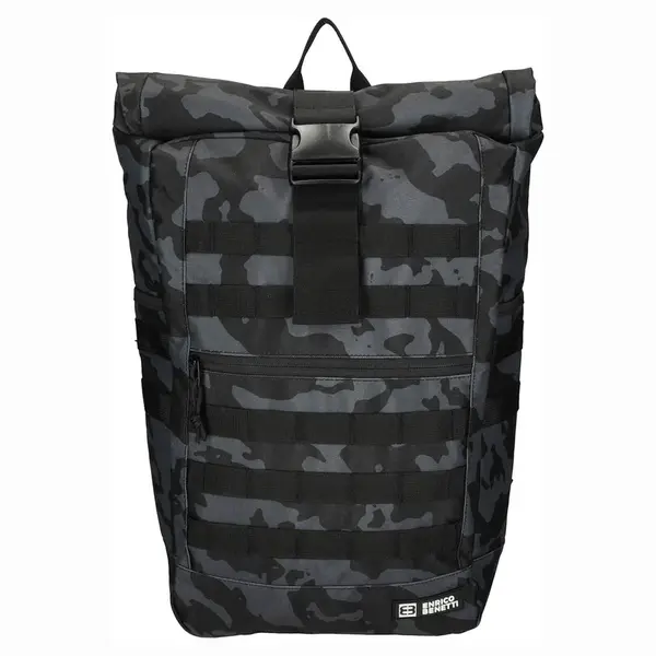 Pánsky trendy batoh Enrico Benetti Montreal - čierno-šedá