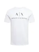 ARMANI EXCHANGE Tričko '8NZTCJ'  čierna / biela