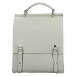 Dámský kožený batoh Italia Magdalen - světle zelená