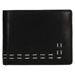 Pánská kožená peněženka Lagen Bassa - černá