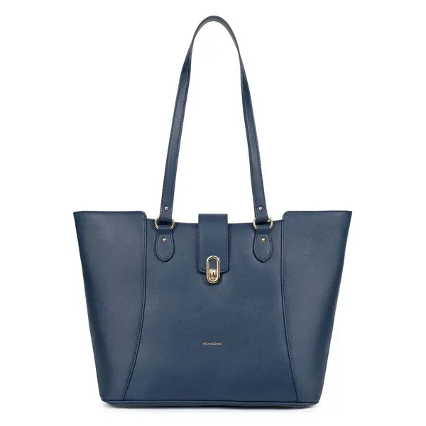 Dámská elegantní kabelka Hexagona Coralie - modrá