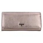 Dámská kožená peněženka Lagen Grete - stříbrná