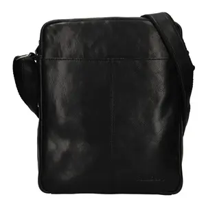 Pánská kožená taška přes rameno SendiDesign Felix - černá
