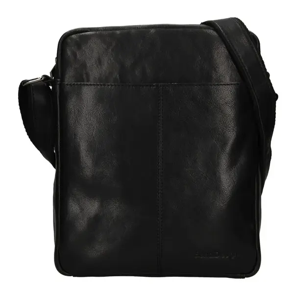 Pánská kožená taška přes rameno SendiDesign Felix - černá