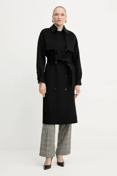 Kabát s vlnou Silvian Heach GONZALEZ