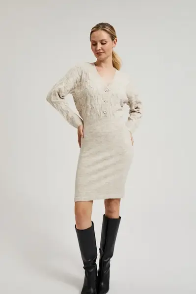 Marisse Women's Dress Z-Su-4523 Beige Mel