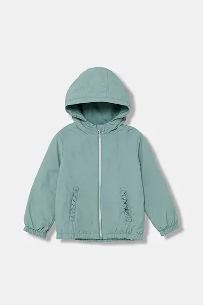 Dětská bunda United Colors of Benetton tyrkysová barva, 2IGGGN03U