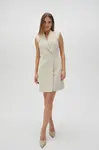 Marisse Women's Dress L-Su-4633 L.Beige
