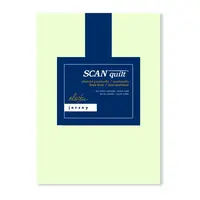 SCANquilt napínací prostěradlo JERSEY ELASTIC LYCRA světle zelená 90 x 200 cm (výška matrace do 30 cm)