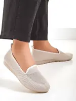 Resti Women's Fabric Moccasins Caerit