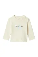 Kojenecké tričko s dlouhým rukávem Calvin Klein Jeans