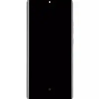 LCD display + dotyková deska + přední kryt pro Motorola Moto G86, Black (Spellbound) (Service Pack)