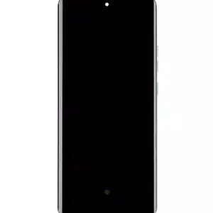 LCD display + dotyková deska + přední kryt pro Motorola Moto G86, Black (Spellbound) (Service Pack)