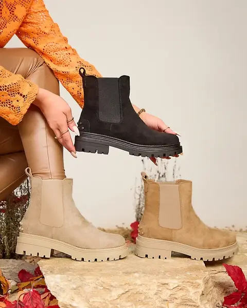 Resti Black women's insulated Comfy Walk boots