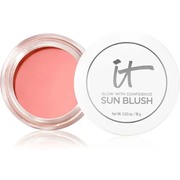 IT Cosmetics Confidence Sun Blush krémová tvářenka pro ženy Sunlit 10 18 g