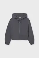 Mikina Mayoral šedá barva, s kapucí, 7439