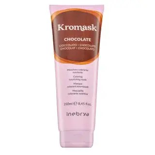 Inebrya Kromask Coloring Nourishing Mask vyživující maska s barevnými pigmenty pro hnědé vlasy Chocolate 250 ml