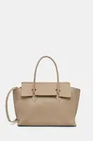 Kožená kabelka Answear.LAB béžová barva