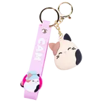 Squishmallows FIZZ Přívěsek na klíče - Kocour Cam