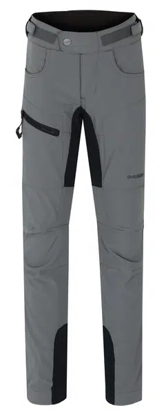 Husky Keson K 134-140, šedá Dětské softshell kalhoty