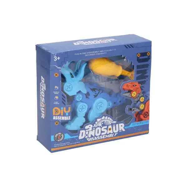 Dino skrutkovací triceratops 16cm